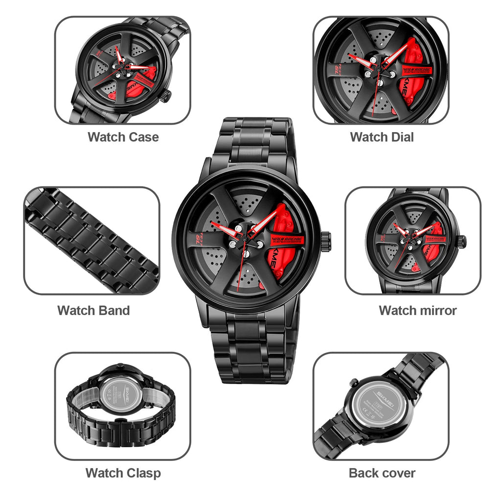 SKMEI 1787 Wheels Rolling Creative Watch