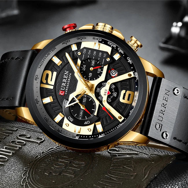 Curren Men's Sports Military Chronograph Watch 8329